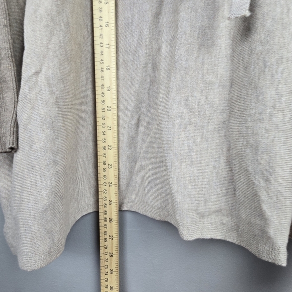 RENUAR Cowl Knit Oversized Sweater Cream Womens Size XS Old Money‎ Quiet Luxury - Picture 13 of 13